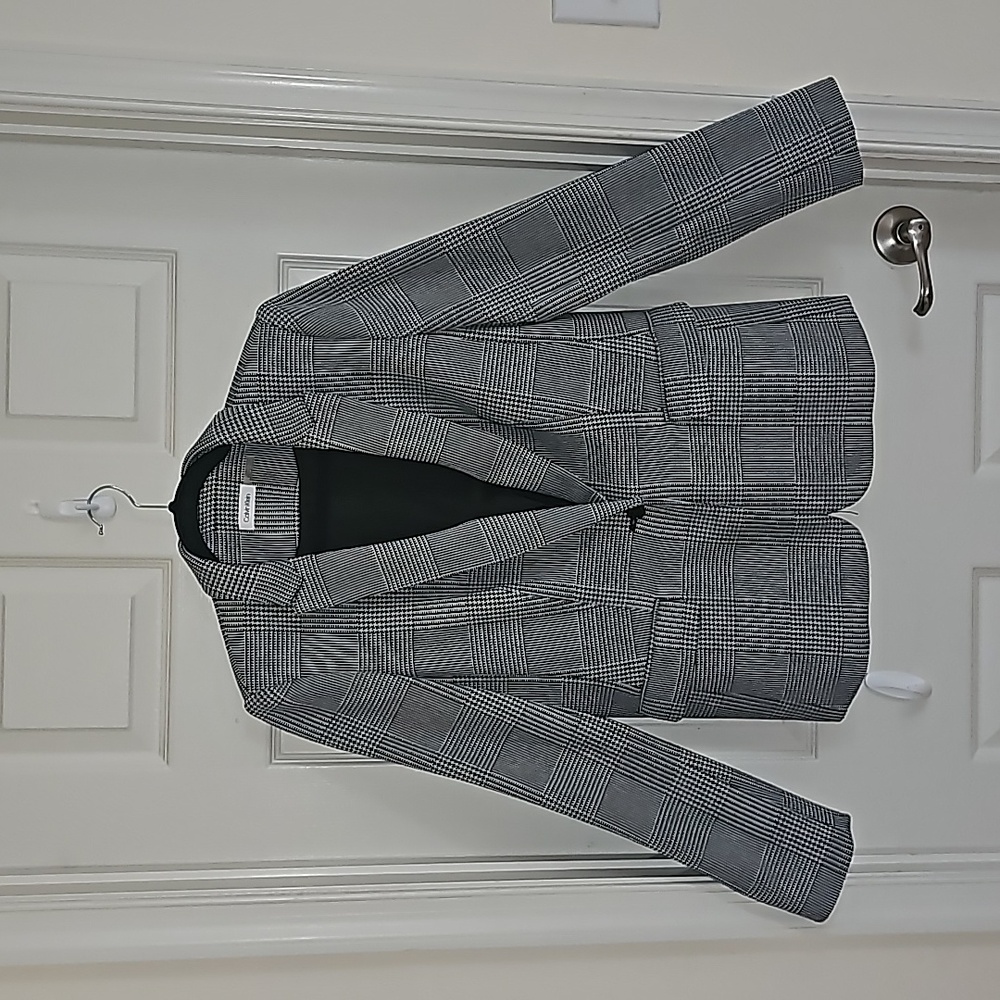 Calvin Klein Blazer Office Wear Business Casual Elegant Wear Career